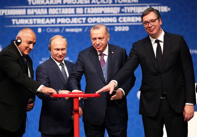 Putyin és Erdogan felavatta a Török Áramlat szakaszát