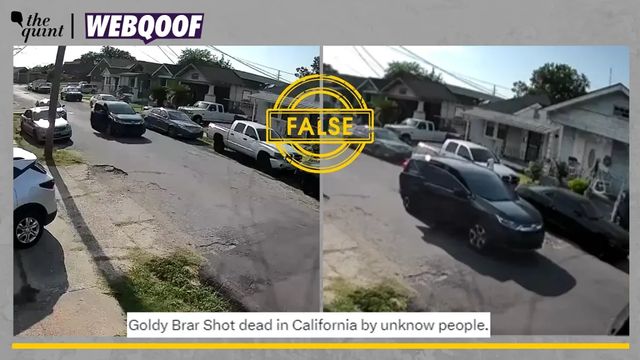 Old, Unrelated Clip Viral as Gangster Goldy Brar Being Shot Dead in California