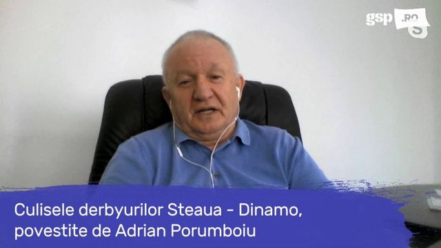 Un celebru Steaua - Dinamo aratat cu degetul pentru blat