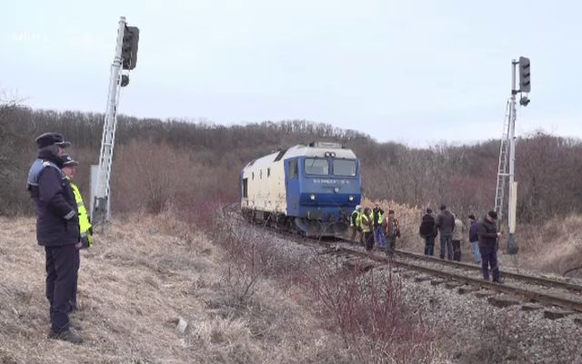Sinucidere în județul Dâmbovița. Un bărbat a fost decapitat de tren