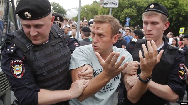 Alexei Navalnîi a fost arestat pentru a 12-a oară