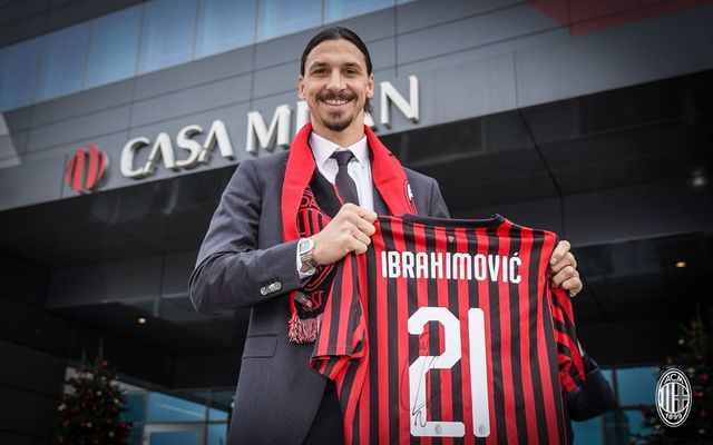 Zlatan Ibrahimovic si-a ales numarul la AC Milan