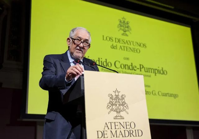 Pumpido vería extraño que España sea el único de la UE en no poder aprobar una amnistía
