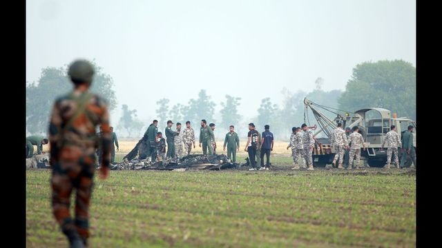 One killed, 9 injured as unidentified aircraft crashes in Bathinda village