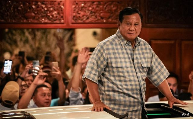 Indonesia Defence Minister Prabowo Subianto Set To Win Presidential Polls