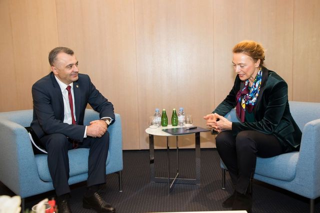 Prim-ministrul Ion Chicu s-a întâlnit cu Secretarul general al Consiliului Europei, Marija Pejčinović Burić
