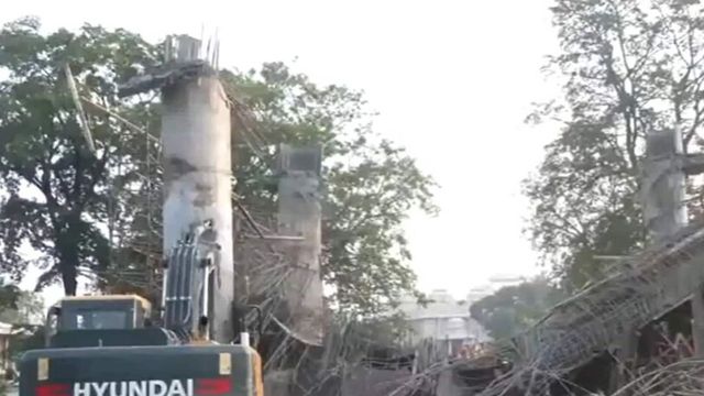 17 injured as slab of under-construction temple gate collapses in Nagpur