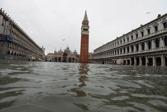 Súlyos károkat okozott a tengervíz a velencei Szent Márk-székesegyházban