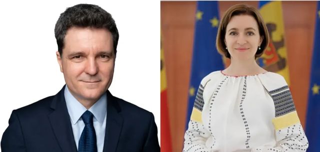 Maia Sandu către Nicușor Dan: „Am convingerea că vom continua să întărim punțile trainice dintre Chișinău și București”