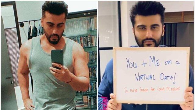 Arjun Kapoor to go on Virtual Date to Raise Money For Daily Wage Earners of Film Industry