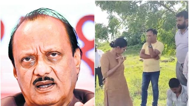 'Ajit Pawar' Threatens Woman IPS Officer For Acting On Complaint