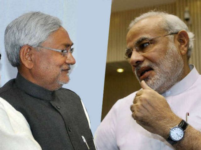At Modi’s Bihar Rally, Nitish Kumar Appears An Uneasy Ally