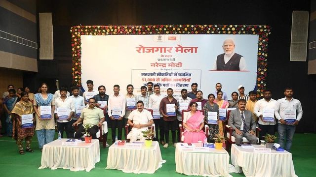 69 candidates receive appointment orders at Rozgar Mela in Vijayawada