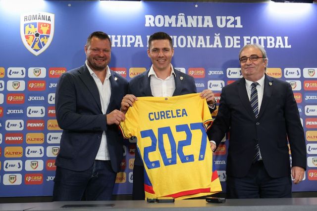Costin Curelea este noul selecționer al naționalei de tineret