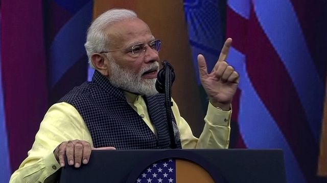 Masterminds of Both 9/11 And 26/11 Were Found in Same Country, PM Lambasts Pakistan in Houston