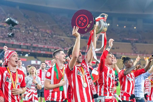 Athletic Bilbao a cucerit Cupa Spaniei după 40 de ani » Bascii s-au impus la lovituri de departajare