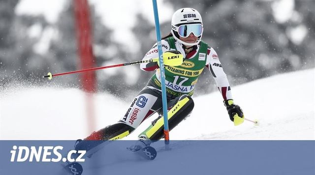 Skvostný výkon Dubovské, ve slalomu v Jasné byla osmá