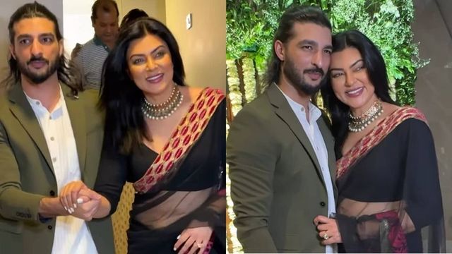 Sushmita Sen's Plus One For Diwali Party Was Ex-Boyfriend Rohman Shawl