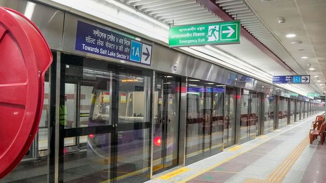 Video Shows India's First-Ever Underwater Metro Service In Kolkata