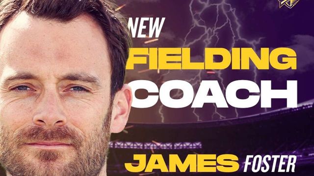 Kolkata Knight Riders appoint James Foster as fielding coach for IPL 2020