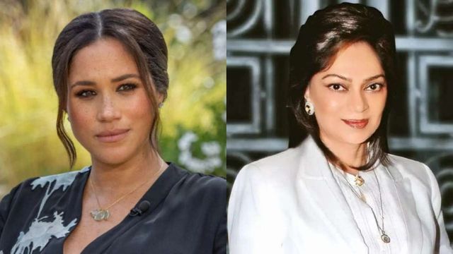 Simi Garewal gets brutally trolled for calling Meghan Markle 'evil' after she accused royal family of racism