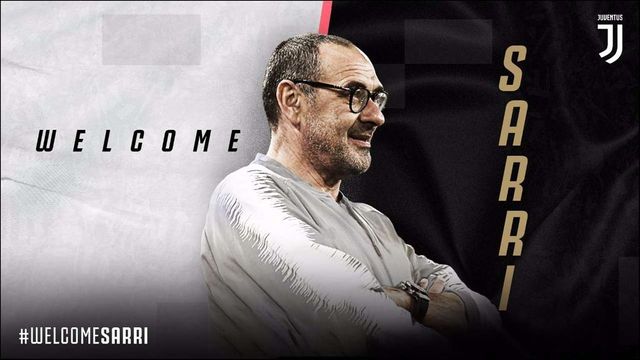 Juventus appoint Maurizio Sarri as new head coach on 3-year contract