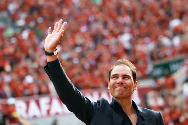 Rafael Nadal, omagiat la Roland Garros