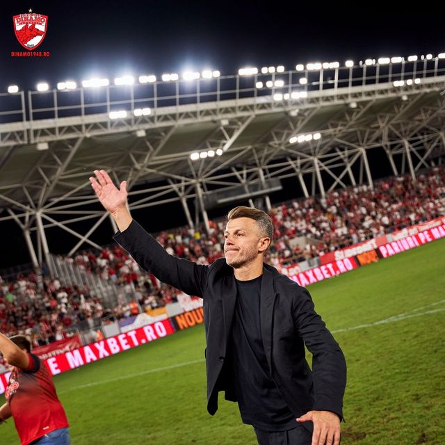 Asta înseamnă Dinamo! Discursul lui Ovidiu Burcă după a doua victorie consecutivă în campionat: Un meci epuizant!