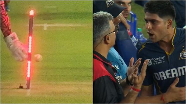 Furious Shubman confronts umpire after controversial run-out