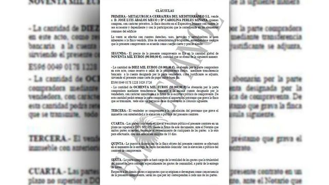 Aldama traslada al Supremo que Ábalos pagó parte de un local en negro