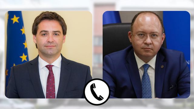 Nicu Popescu a purtat o convorbire telefonică cu Bogdan Aurescu și a fost invitat la București