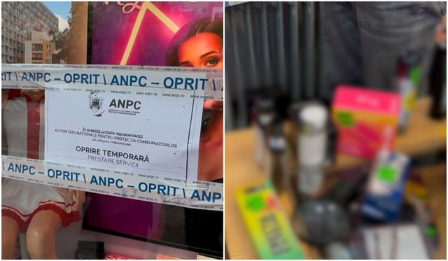 Piedone, controale la sex-shop-urile din București. Cea mai gravă abatere: lipsa intrucțiunilor de utilizare
