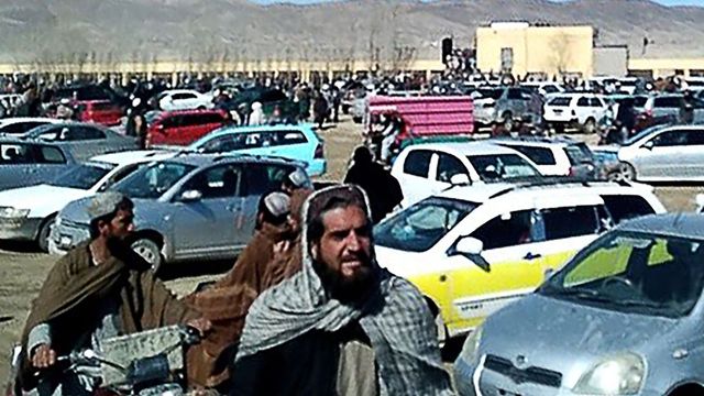 Taliban executes 2 convicted murderers in football stadium