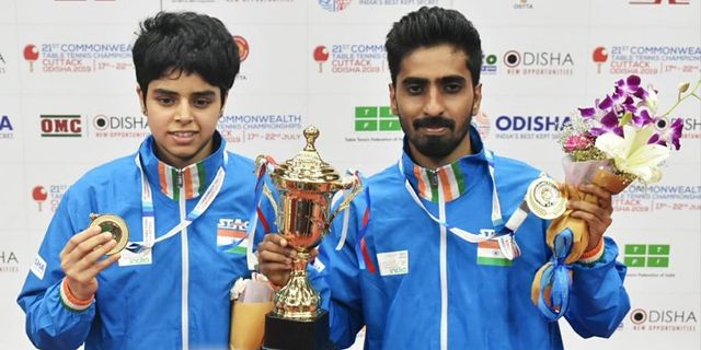 Table Tennis: G Sathiyan-Archana Kamath win mixed doubles gold in Commonwealth Championships