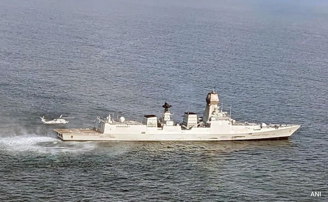 Navy Warship Carrying 35 Pirates, Caught Off Somalia, Reaches Mumbai