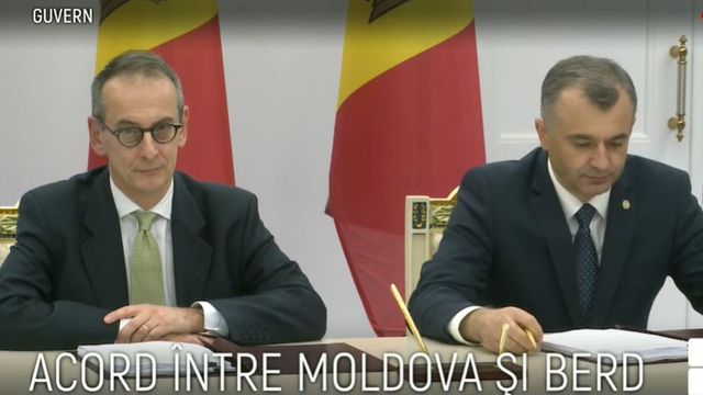 Guvernul a semnat un aranjament financiar cu BERD