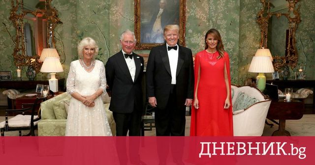 Тръмп пристигна на държавно посещение във Великобритания