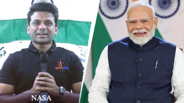 PM speaks to astronaut Shubhanshu Shukla, 1st Indian in Space Station
