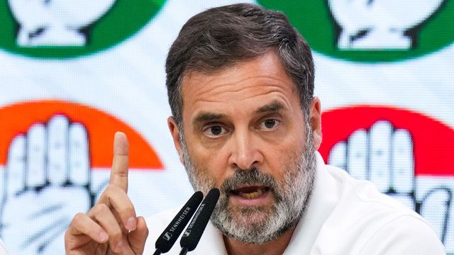 Rahul Gandhi meets family of Navy officer killed in Pahalgam attack