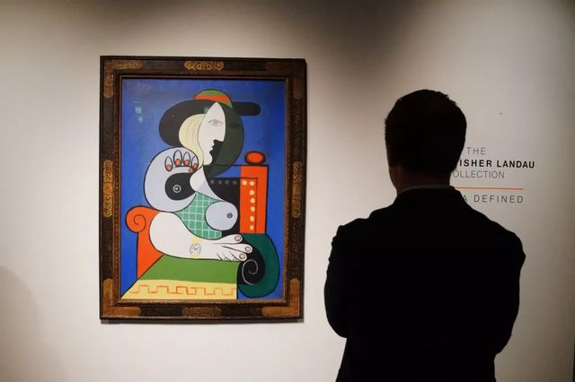 Tabloul care o înfățișează pe muza de aur a lui Picasso, vândut cu un preț record la New York