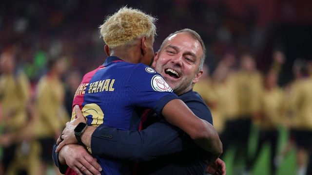 El once de La Masia que podría alinear Hansi Flick ante el Villarreal