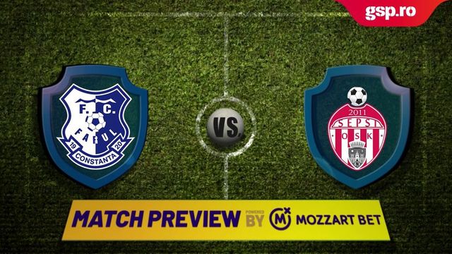Farul - Sepsi, derby în etapa #11 din Superligă » Echipele probabile + Cote la pariuri