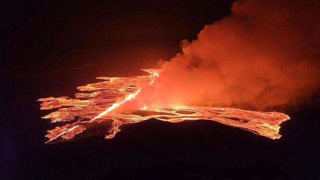Volcano Erupts Again On Iceland Peninsula, Fourth Time Since December