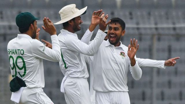 New Zealand under the pump after Bangladesh spinners strike back on 15-wicket Day 1