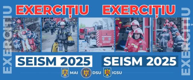 Exercițiu de simulare a unui cutremur