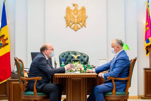 Președintele Republicii Moldova a avut o întrevedere de lucru cu Ambasadorul Federației Ruse