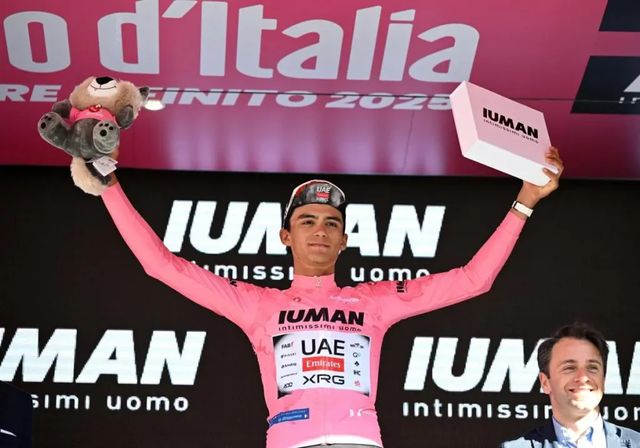 Del Toro, el primer mexicano de rosa en el Giro