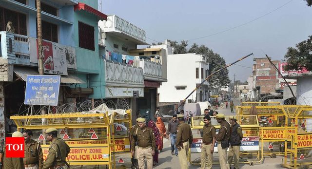 Tight Security In Ayodhya Ahead Of Babri Masjid Demolition Anniversary