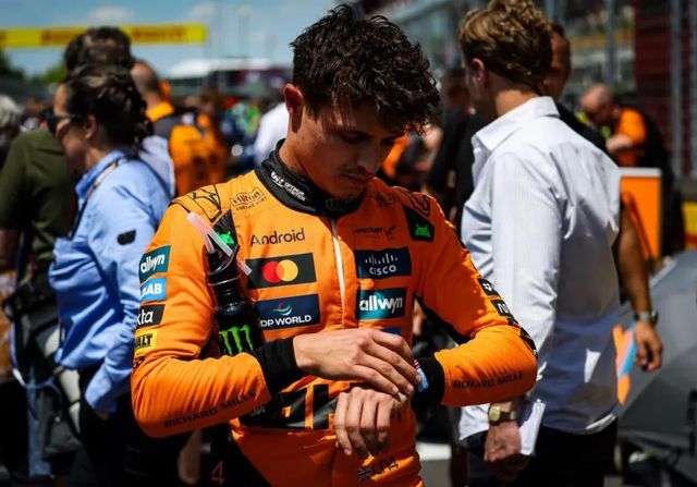 McLaren tiene un problema con Lando Norris
