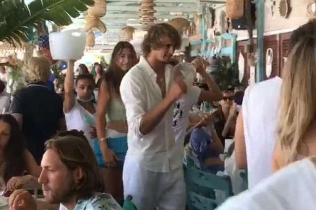 Alexander Zverev Found Partying After Adria Tour Debacle, Nick Kyrgios Turns the Heat on Him